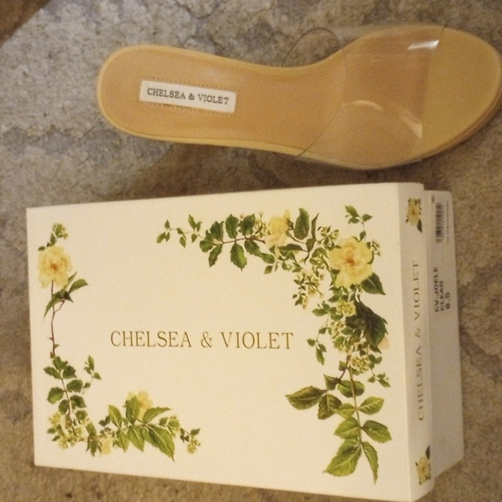 Never worn clear heels, very comfortable